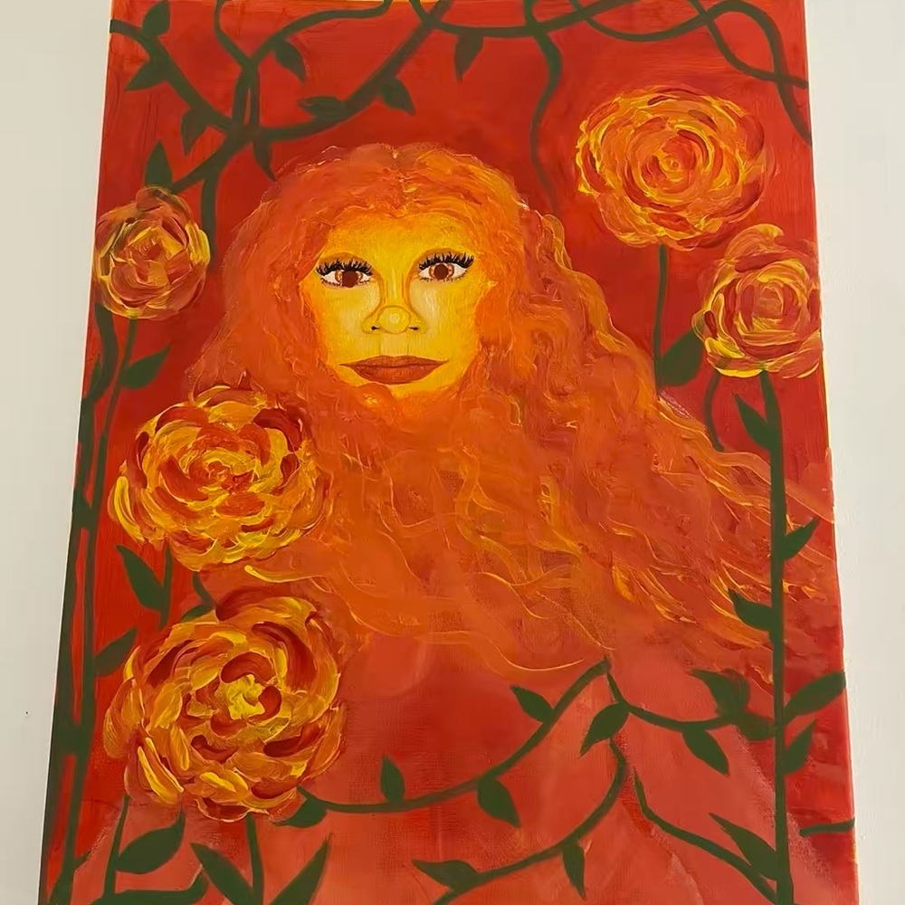 Original artwork by Serena Patin 
Large sized Painting
